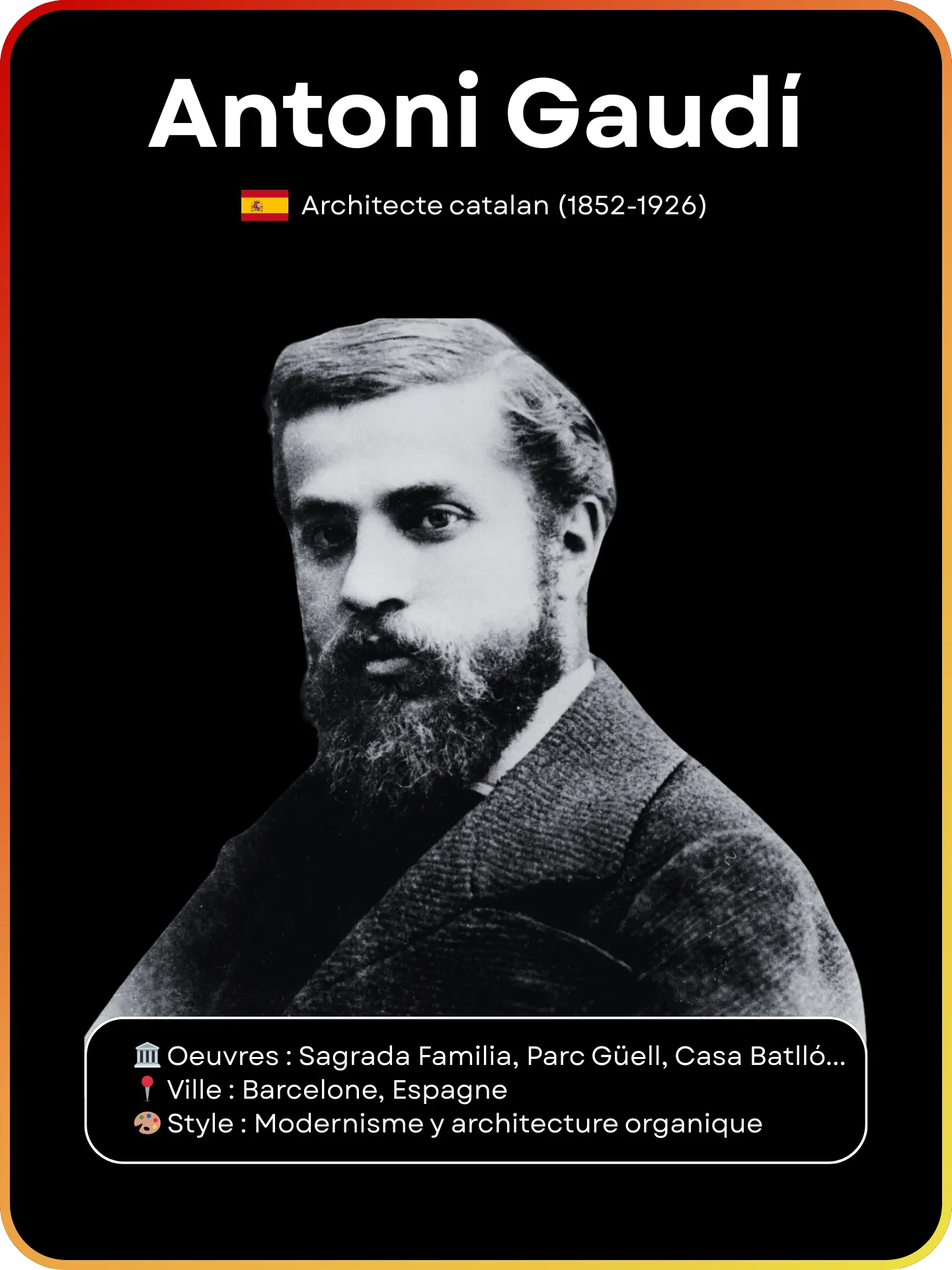 Gaudí recto